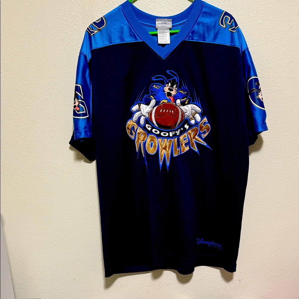 Disney Goofy Growlers Blue and Black Jersey